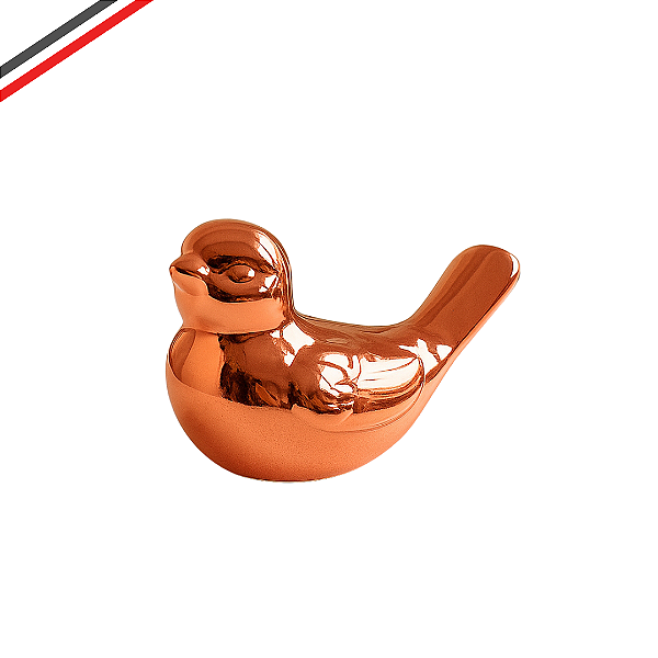 Pássaro Rose Gold