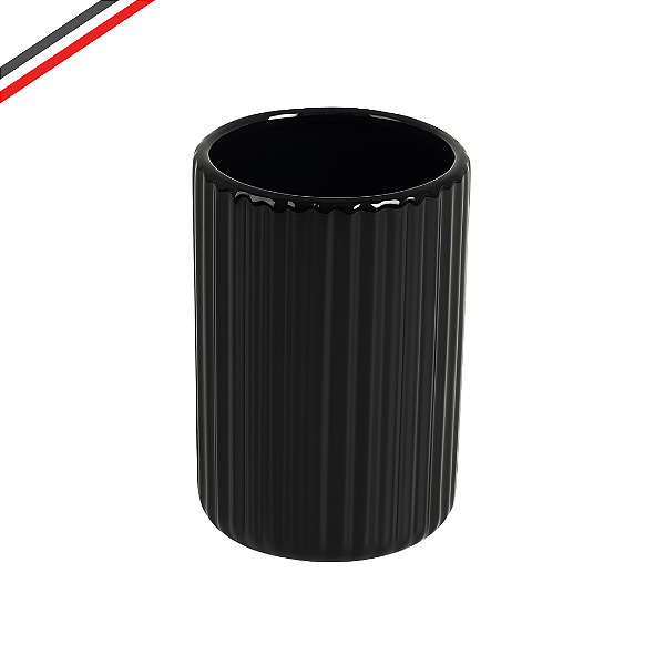 Porta Escovas Preto Vencedor 22461