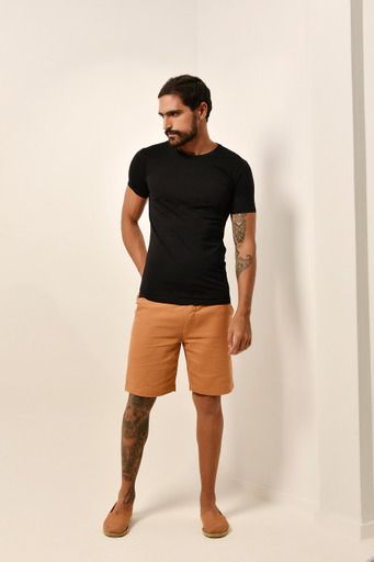 CAMISETA PIMA - PRETA
