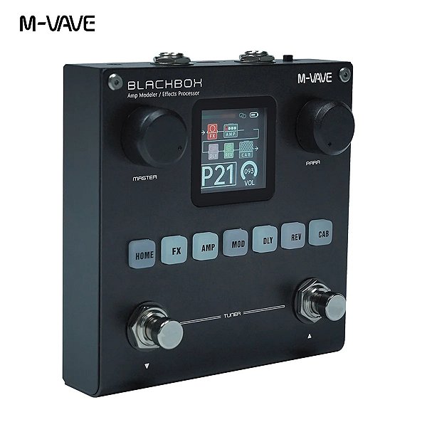 M-VAVE-Pedal de Efeito de Guitarra Blackbox, Efetor de Guitarra e Baixo Multifun