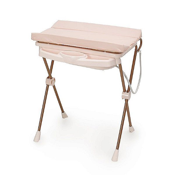 Banheira com Suporte e Trocador Classic Rose - Galzerano