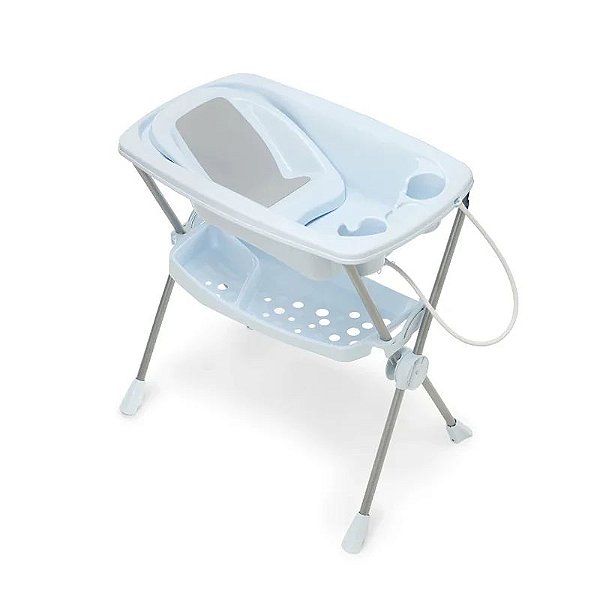 Banheira com Suporte e Redutor Acqua Premium Must Blue - Galzerano