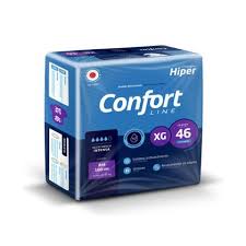 Fralda Adulto Confort Line XG 46 Unidades