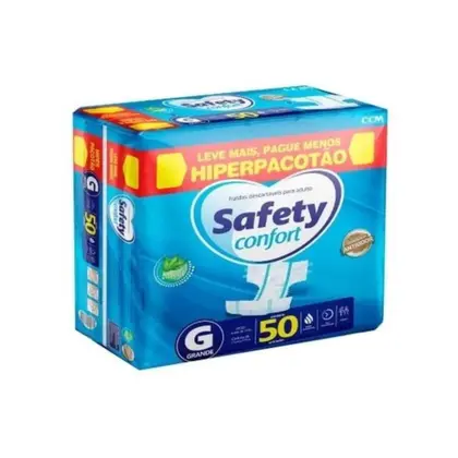 Fralda Adulto Safety Confort - G - 50 unidades