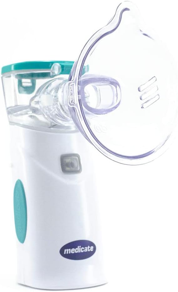 Inalador Nebulizador Air Mesh Colors Medicate Verde
