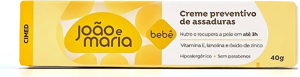 Pomada de assadura Joao e Maria - 40G