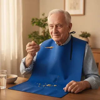 Babador Adulto  Avental Imp 74cm x 50cm