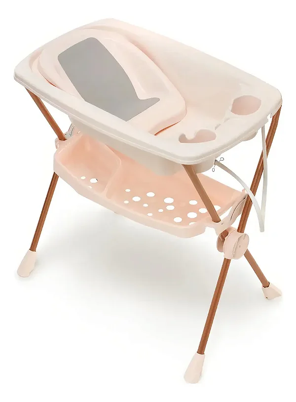 Banheira Bebe Plastica Acqua Premium Rose RS