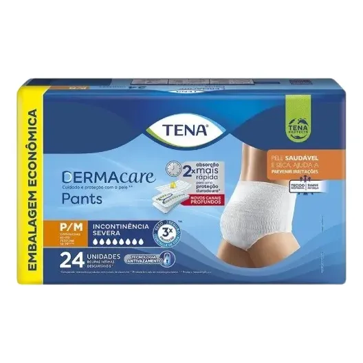Roupa Intima Adulto Tena Dermacare Pants P/M L24P21