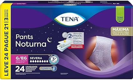 Roupa Intima Adulto Tena Noturna Pants G/EG L24P21