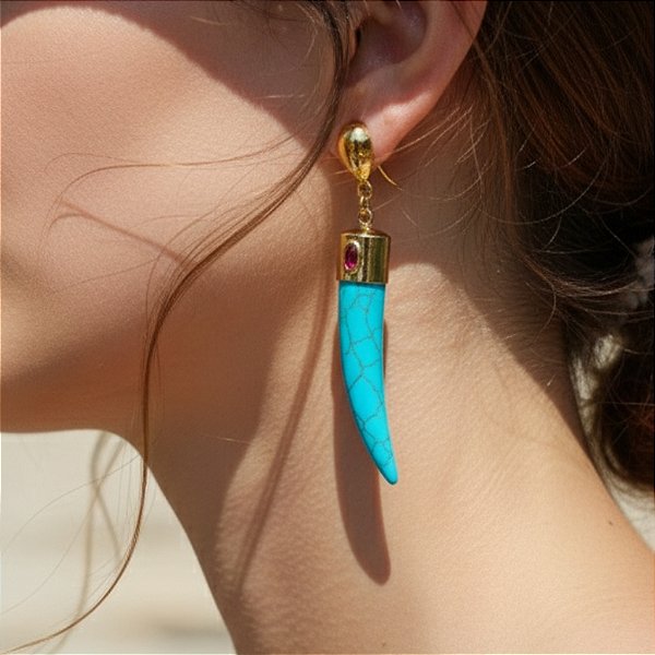 Brinco Turquesa