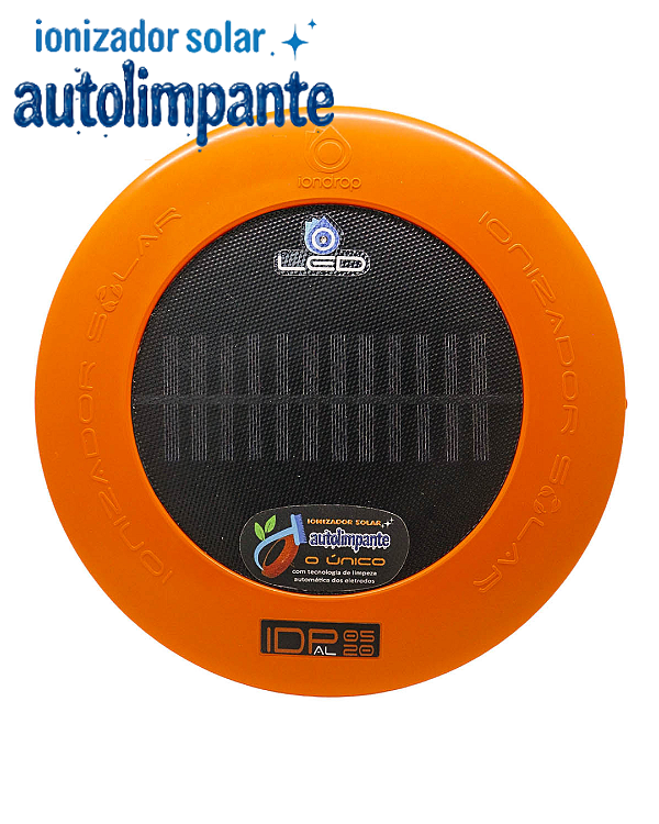 Ionizador solar autolimpante IDP_AL 0520 de 5 a 20 mil litros