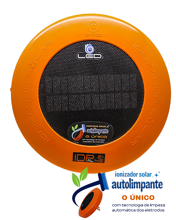 Ionizador solar autolimpante IDP_AL 2140 de 21 a 40 mil litros