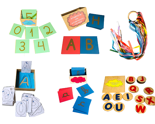 Kit Alfabetização 1- Educação especial