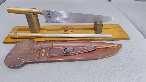 CONJUNTO FACA E CHAIRA .50