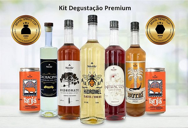 Kit Degustação Premium - Conheça todos os nossos produtos