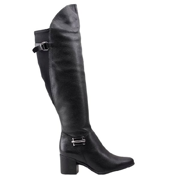 Bota Bottero cano longo em Couro