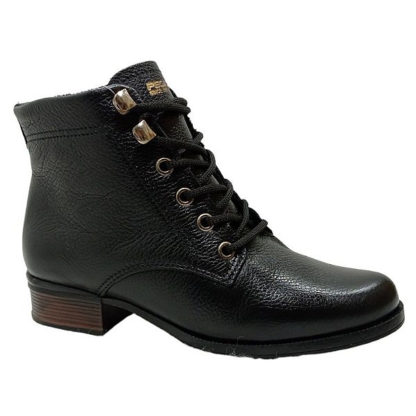 Bota Pegada Couro Burnished Tenologia Bubble Impact