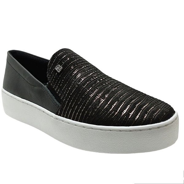 Tênis Bottero em couro Verão 2024 Preto Pewter