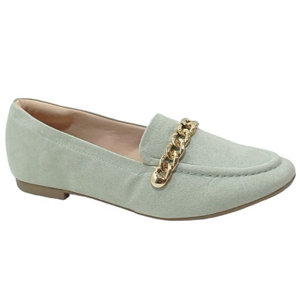 Sapato Mocassim Quiz Camurça Coleção 2024