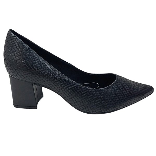 Sapato Bottero em couro croco