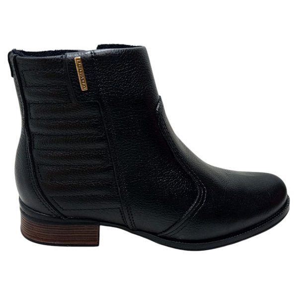 Bota Pegada Feminina Em Couro Novissima