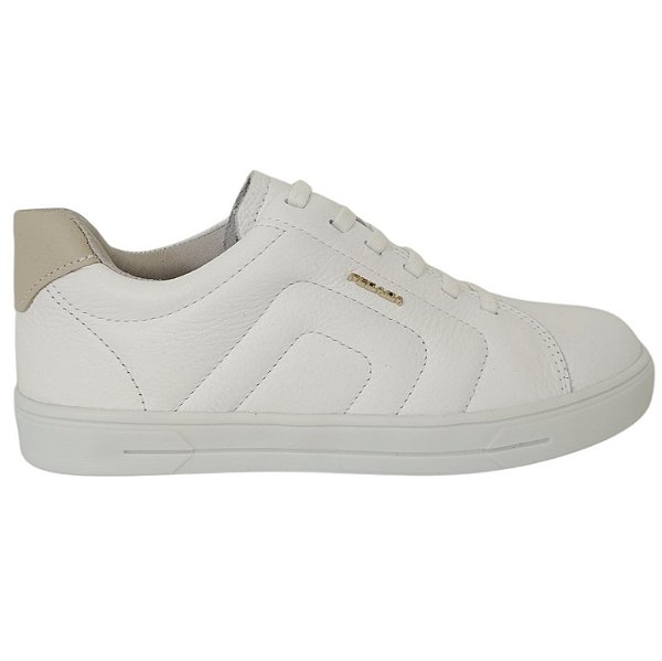 Tênis Feminino Pegada Couro Legítimo Super Conforto