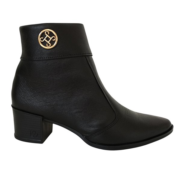 Bota Pegada Feminina Lançamento Outono Inverno Em couro