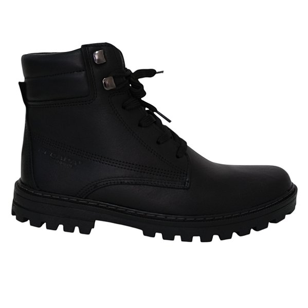Bota Coturno Pegada Masculino Couro Legítimo Original Confortável Casual Adventure Lançamento Outono Inverno