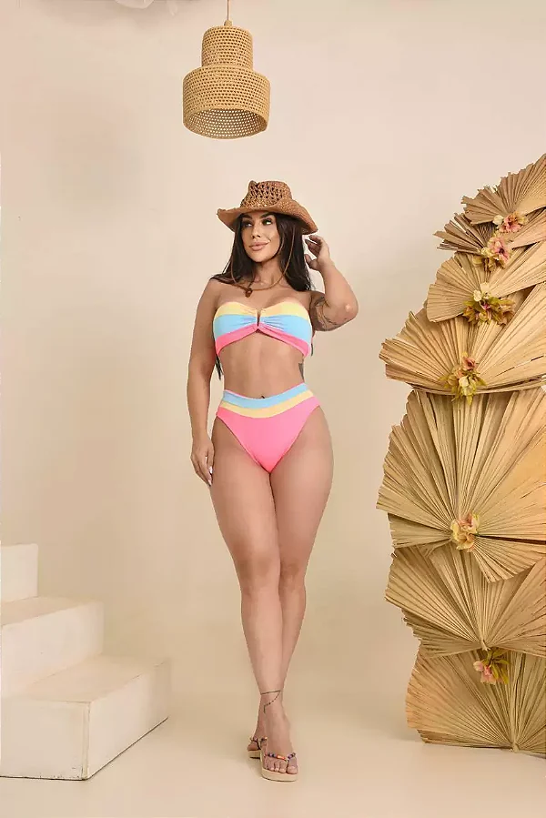 Biquíni Tomara que Caia Hot Pant Suplex: Estilo, Conforto e Curvas Valorizadas