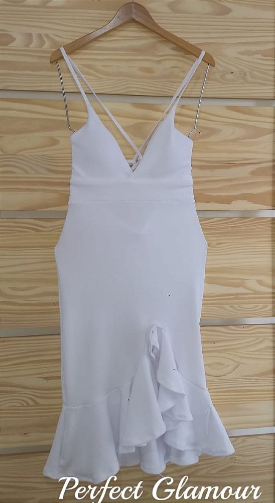 Vestido Midi Aruba Branco