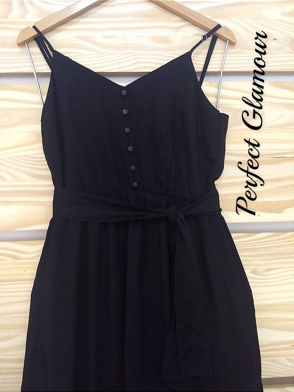 Vestido Franca - Preto