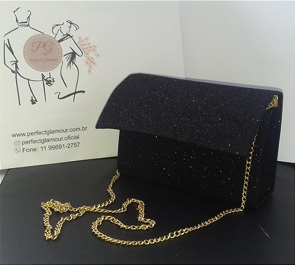👜 Clutch Feminina com Glitter – Elegância e Brilho para Todas as Ocasiões