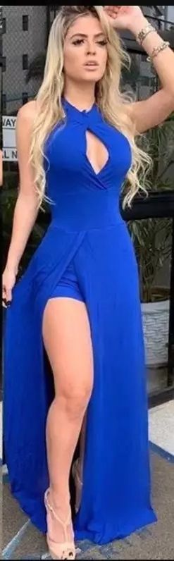 Vestido França Azul bic