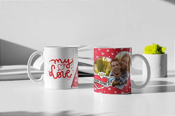 Caneca de Porcelana: My Love