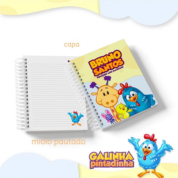 Caderno Menino