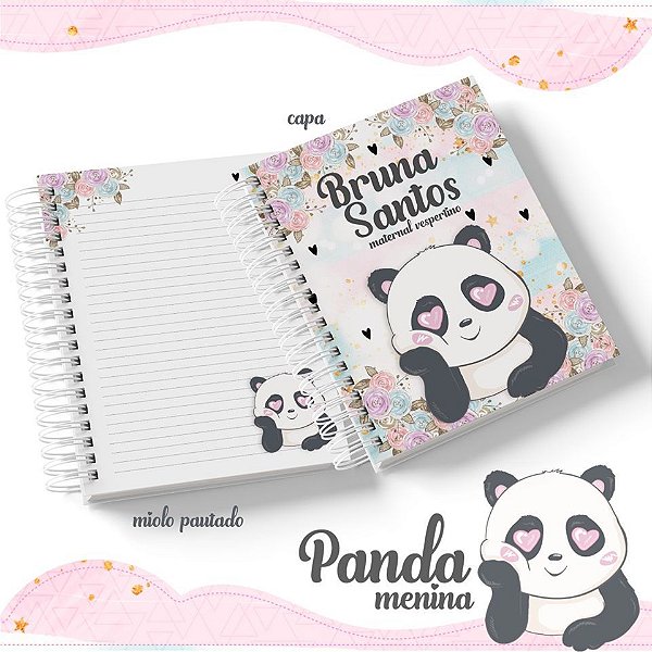 Caderno Menina