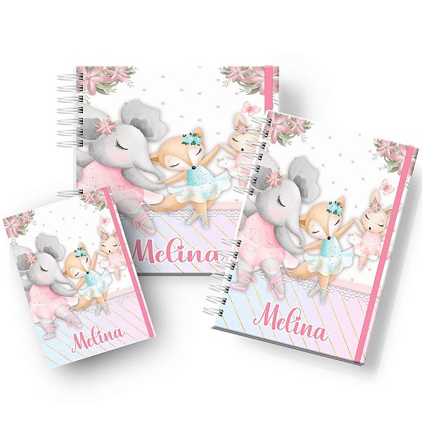 Kit Completo: Menina Jardim das Bailarinas