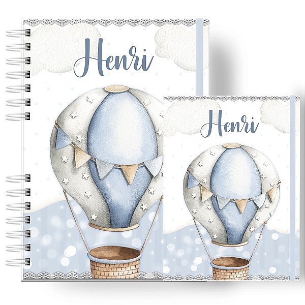 Caderneta + Porta Doc: Menino