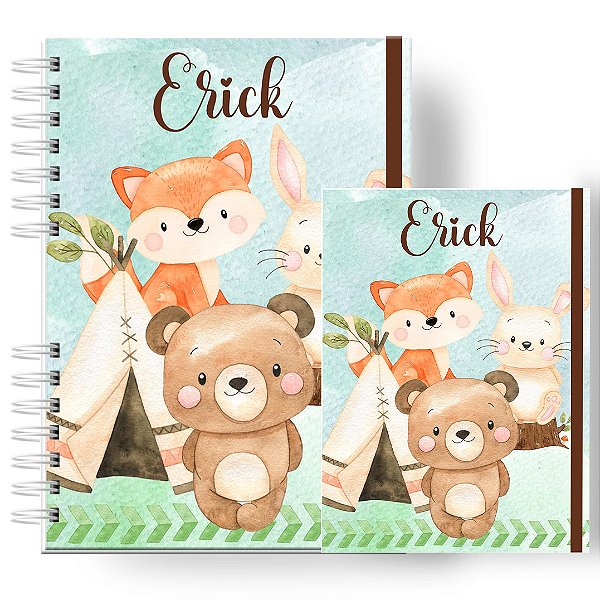 Caderneta + Porta Doc: Menino