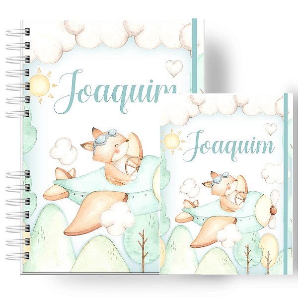 Caderneta + Porta Doc: Menino