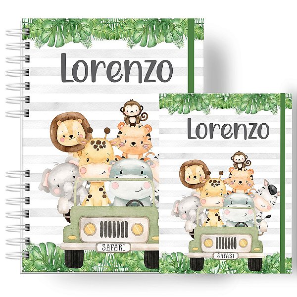 Caderneta + Porta Doc: Menino