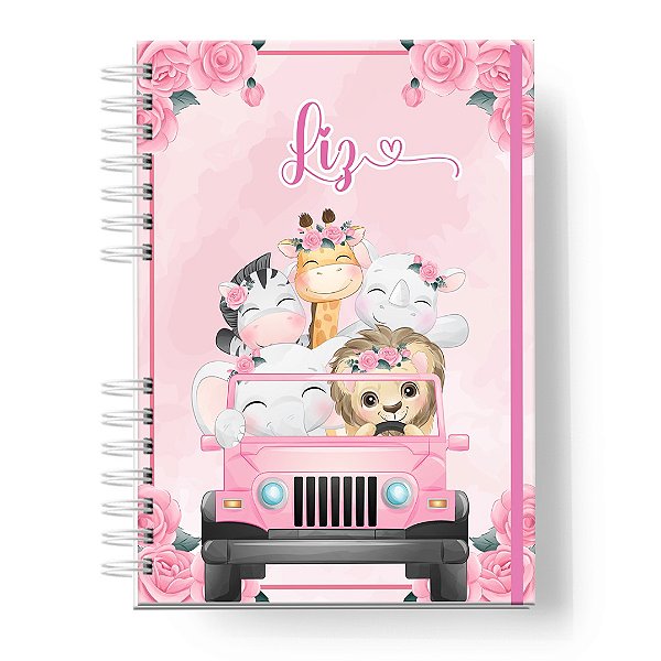 Caderneta de Vacinas: Menina Safari