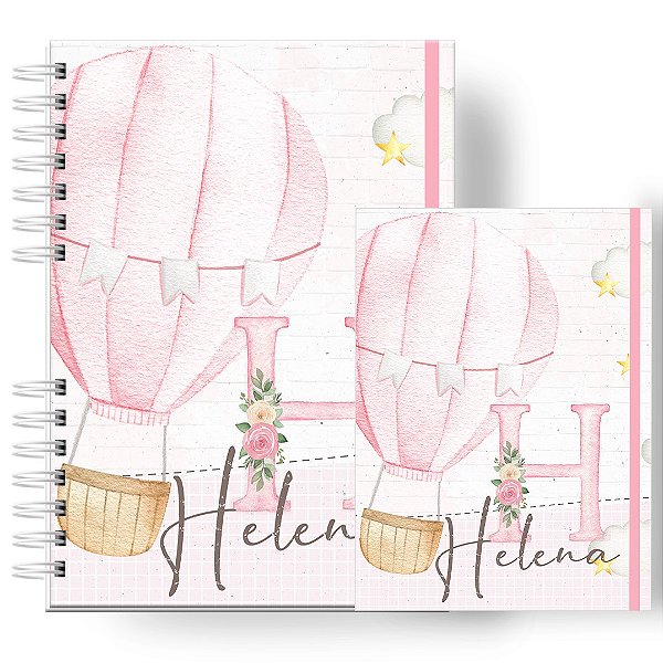 Caderneta + Porta Doc: Menina