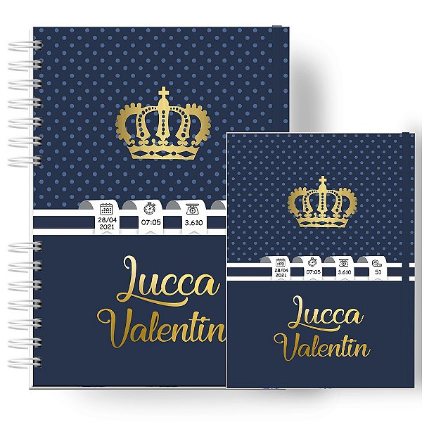 Caderneta + Porta Doc: Menino