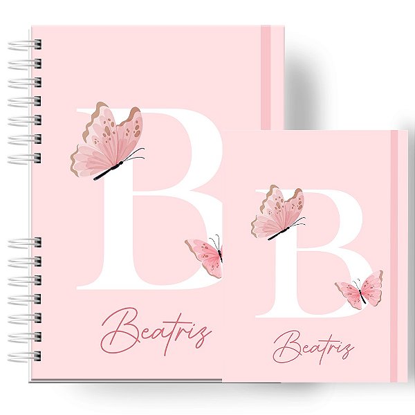 Caderneta + Porta Doc: Menina