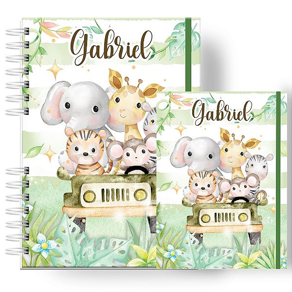 Caderneta + Porta Doc: Menino