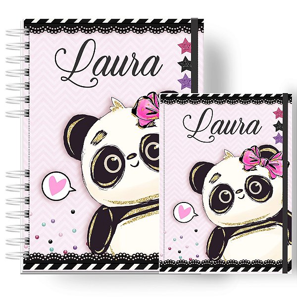 Caderneta + Porta Doc: Menina