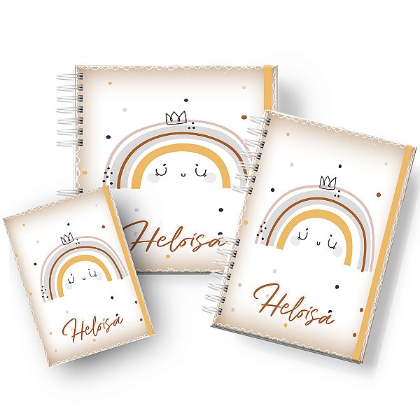 Kit Maternidade para Bebê: Menina Arco ìris - Vacinas