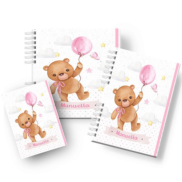 Kit Completo: Menina Ursinha